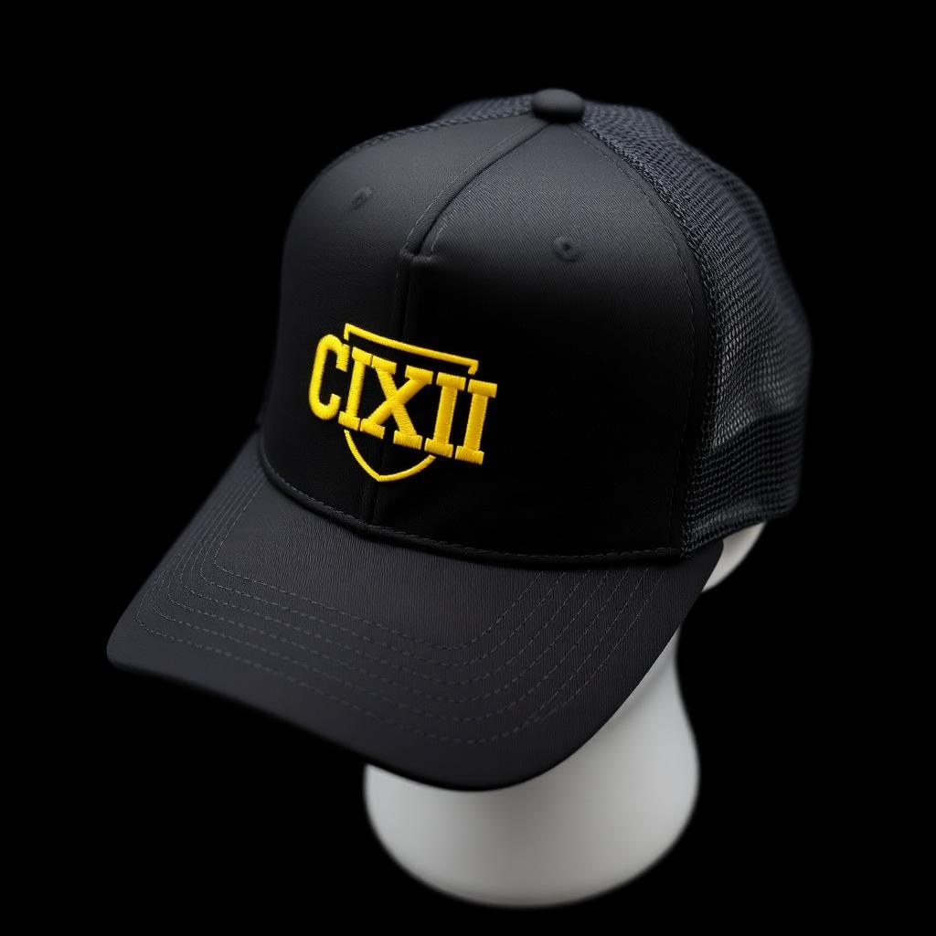 Casquette Trucker Noire