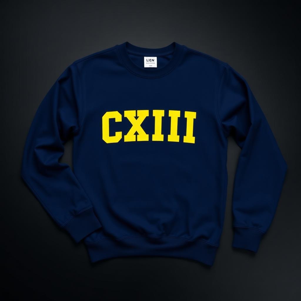 Pull Col Rond Noir