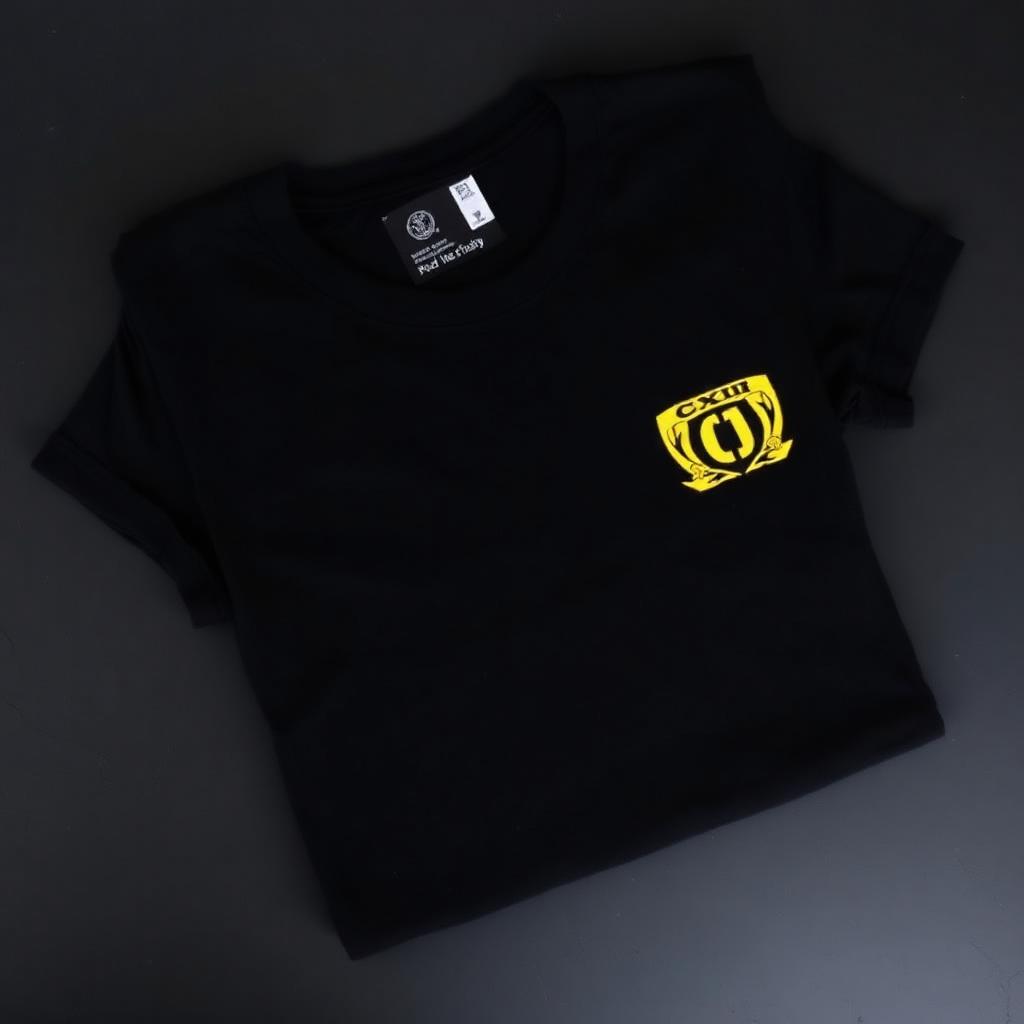 Tee-shirt Noir Signature