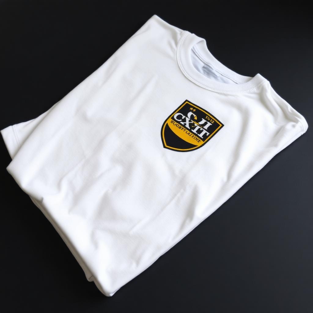 Tee-shirt Blanc Crest