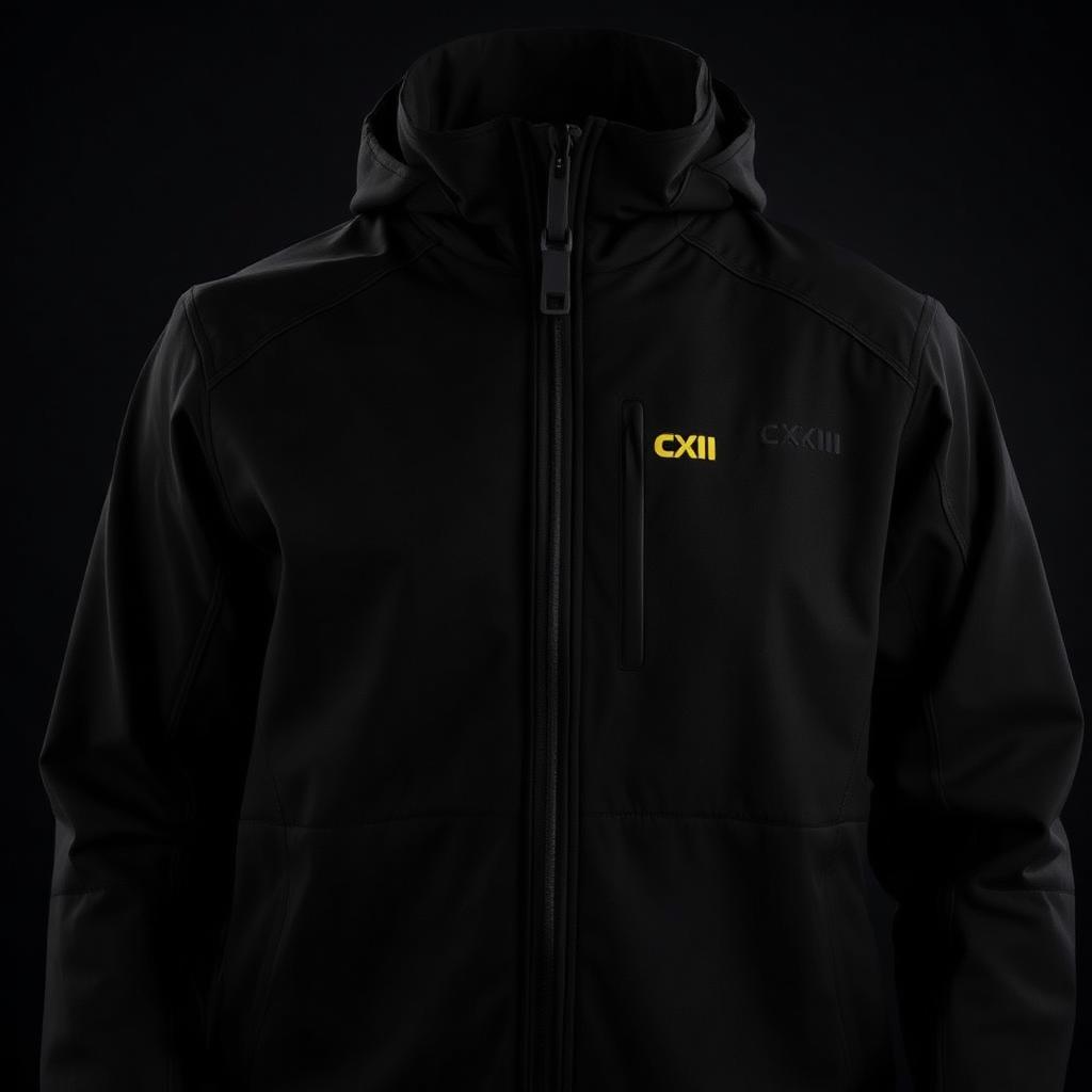 Pull Zippé Noir